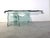 Shell Glass Coffee Table attributed to Danny Lane for Fiam Italy, 1980s For Sale - Image 11 of 13
