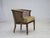 Danish Easy Chair in Velour, Mesh, and Oak, 1950s For Sale - Image 6 of 17