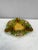 French Majolica dish reticulated leaf, Circa 1890.