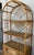 Mid 20th Century Curved Mid 20th Century Bookcase with Shelves and Doors in Bamboo Italian Design For Sale - Image 5 of 18