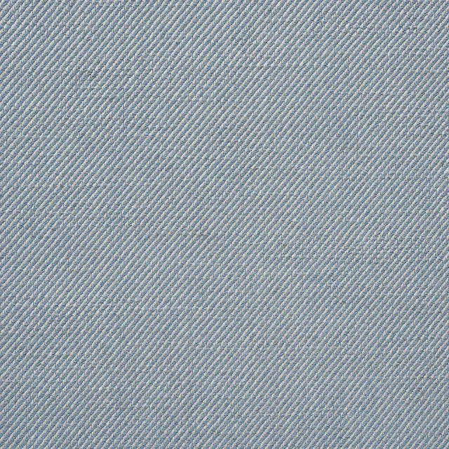 Sample - Schumacher Hurston Fabric in Denim For Sale