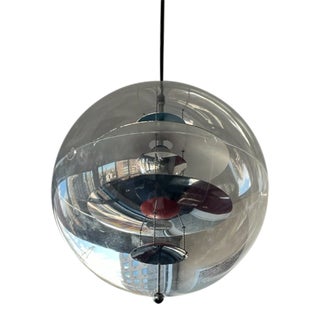 Vintage 1990 VP Globe Pendant by Verner Panton For Sale
