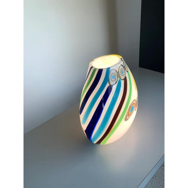Murano Glass Style Table Lamp by Simoeng For Sale - Image 9 of 13