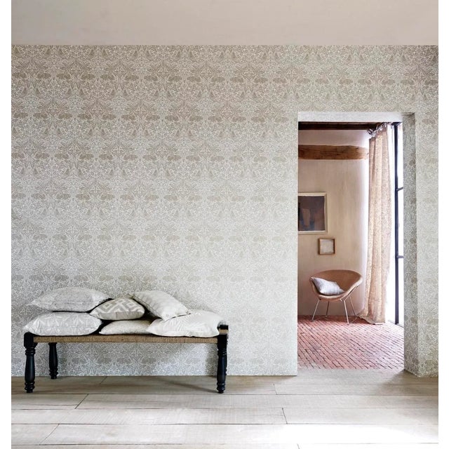 This charming wallpaper from 1882 has been reproduced to allow the application of special printing techniques including...