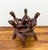 Vintage Hand Carved Wooden African Unity Sculpture For Sale - Image 4 of 6