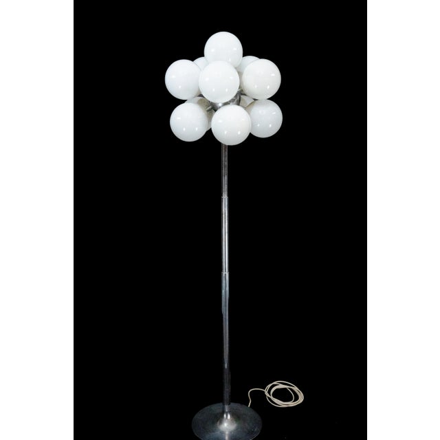 Vintage Italian Space Age Floor Lamp by Reggiani, 1960s For Sale - Image 12 of 12