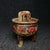 Vintage Chinese Archaic-Style Stone Censer With Twin Handles and Floral Relief Carvings For Sale - Image 4 of 9