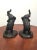 1920s Franz Walter Bergmann Polychromed Austrian Bronze Elephant Bookends For Sale - Image 4 of 9
