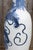 Large Antique 19th Century Qing Chinese Blue & White Foo Dog Porcelain Vase For Sale - Image 16 of 18