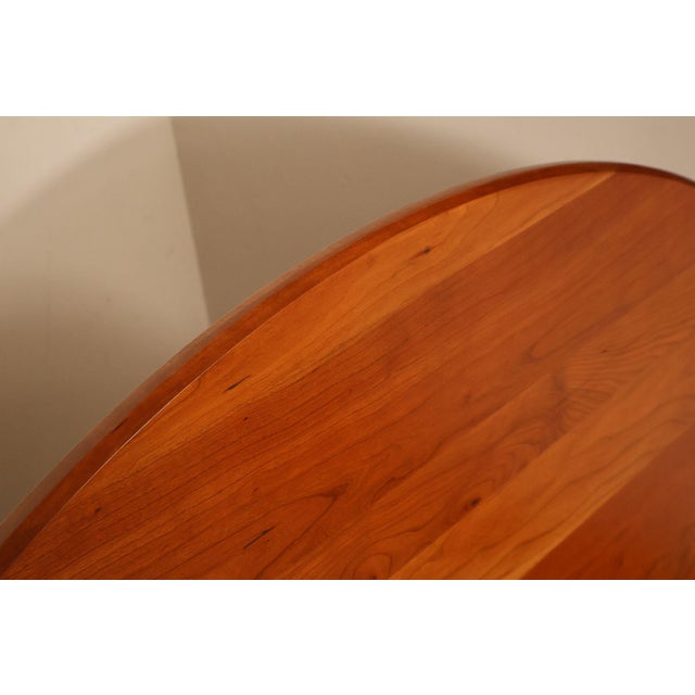 Custom Quality Solid Cherry Queen Size Poster Bed For Sale - Image 12 of 18