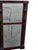 19th Century American Federal Walnut Hand Painted Shaving Mirror. For Sale In Philadelphia - Image 6 of 13