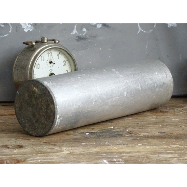 1930s 30s French Metal Hot Water Bottle, Bed Warmer, Thermos For Sale - Image 5 of 10