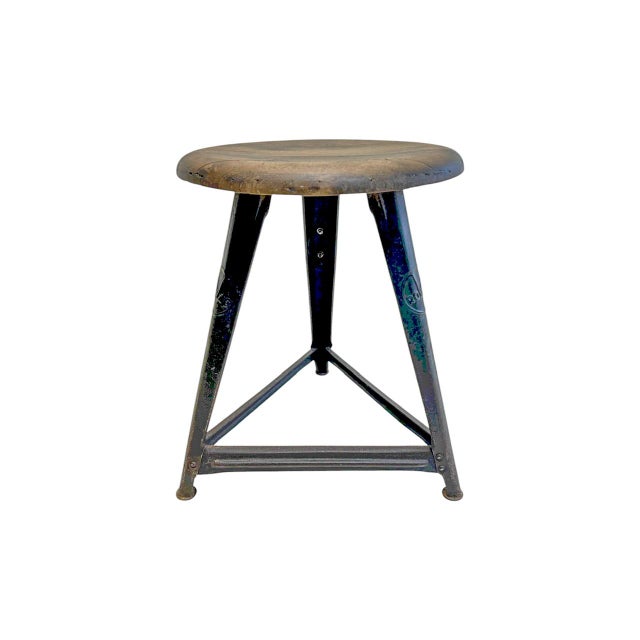 Authentic Workshop Stool by ROWAC, 1920s. In good antique condition. This piece has an attribution mark, I am sure that it...