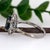 Metal 4cts London Blue Topaz Ring W Natural Diamond Halo in Solid 14k Gold | Rd 9mm, Size 6.75 For Sale - Image 7 of 8