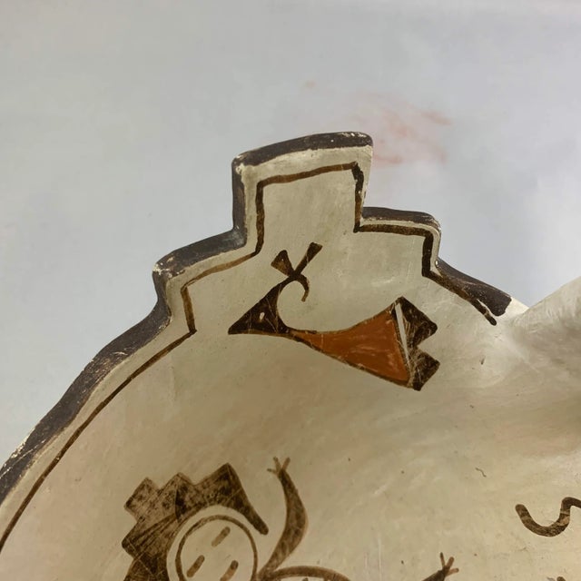 Zuni Prayer Bowl With Handle Signed Jennie Laate For Sale In Denver - Image 6 of 13