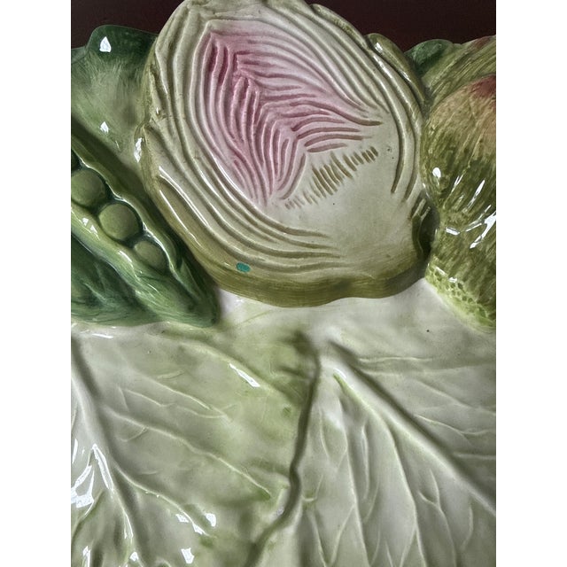 FItz and Floyd French Market Style Ceramic Platter For Sale In Washington DC - Image 6 of 11