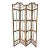 Vintage 1970s Four-Panel Bamboo Screen For Sale
