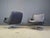 Gray Swivel Chairs by Bernd Munzebrock for Walter Knoll, 1970s, Set of 4 For Sale - Image 8 of 12