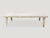 Contemporary Andrianna Shamaris Bleached Teak Wood Bench or Coffee Table For Sale - Image 3 of 6