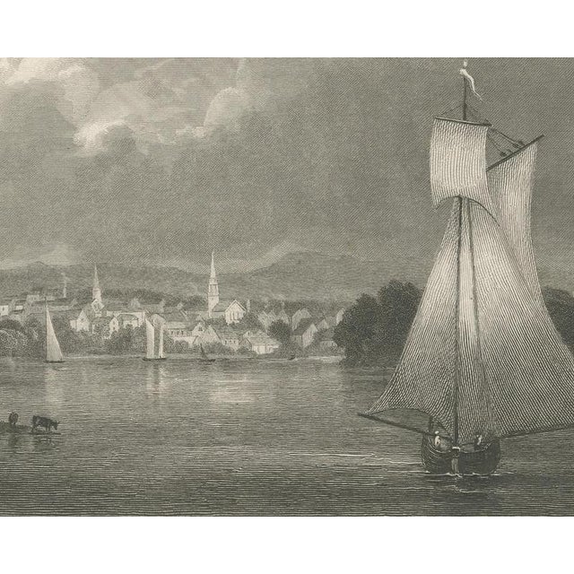 Thomas Cole, River View Drawn, 1850, Paper For Sale - Image 4 of 8