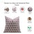 Fabdivine Decorative Block Print Cushion Cover 26x26 Inch Duck Canvas-Kohinoor For Sale - Image 4 of 4