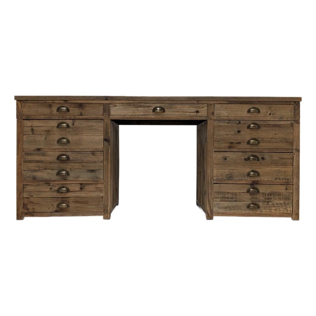 Restoration Hardware Printer's Desk For Sale