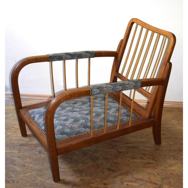 1920s Vintage Lounge Chair by Josef Frank for Home & Garden, 1920s For Sale - Image 5 of 14