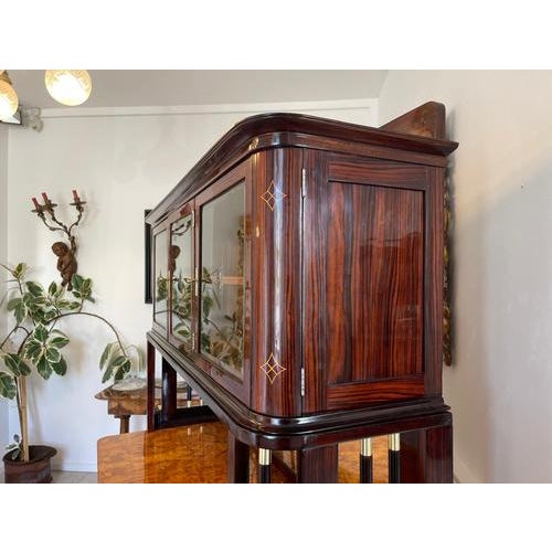 Art Nouveau Credenza Bookcase For Sale - Image 11 of 18