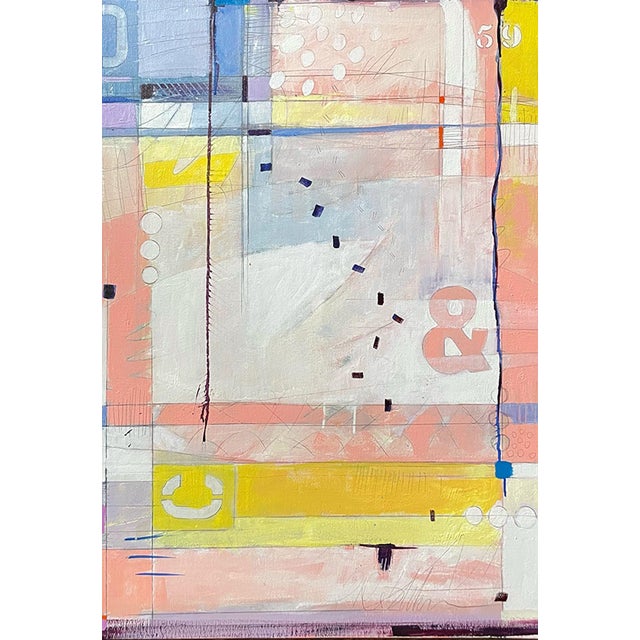 "Biography" - A graphic self-portrait by Paula DeStefanis created in 2023. This oil painting is influenced by my...