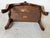 Vintage Italian Burl Olive Wood Parquetry Two-Drawer Miniature Chest With Shell-Form Handles For Sale - Image 12 of 12