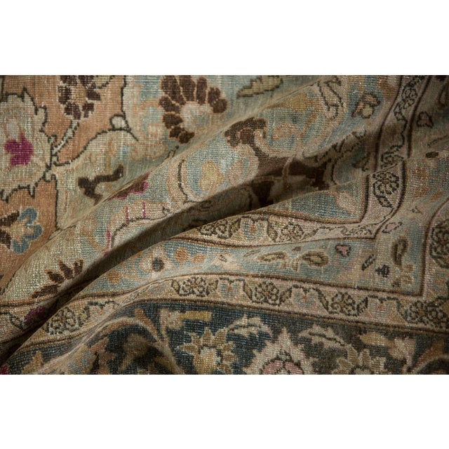 :: Roundel center medallion with partial scalloped contour in lace-like starburst design relief adorned at either end by...