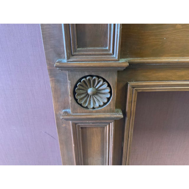 20th Century Handcrafted Federal Mantle Piece For Sale - Image 10 of 13
