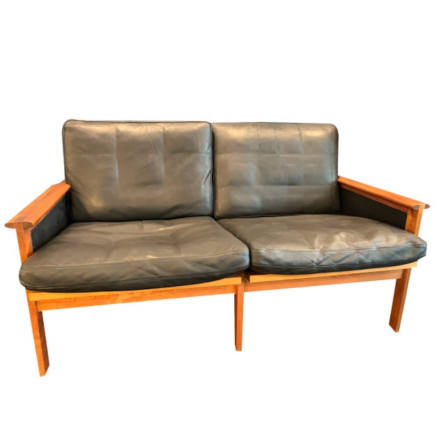 Modern Danish Teak Sofa by Illum Wikkelso for Eilersen, 1960s For Sale
