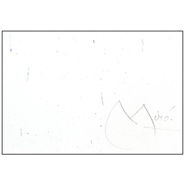 Abstract 1960s Crossing the Mirror, Joan Miró For Sale - Image 3 of 5