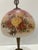Antique Reverse Painted Glass Lamp For Sale In Boston - Image 6 of 13
