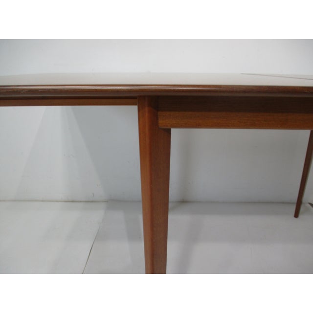 Walnut Folding Dining or Game Table in the Style of Dunbar For Sale - Image 11 of 12