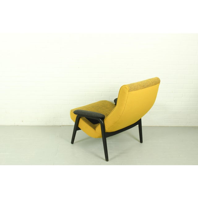 Vintage Model 107 & 137 Chairs in Kvadrat Hallingdal by Theo Ruth for Artifort, 1960s, Set of 2 For Sale - Image 16 of 18