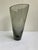 Mid-Century Modern Per Lutken for Holmegaard, Danish Modern Smokey Grey Glass Vase, Signed, Circa 1960s For Sale - Image 3 of 11
