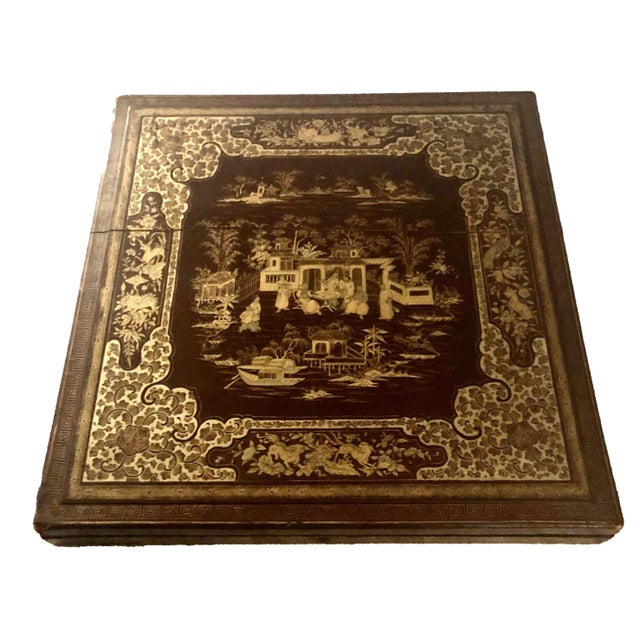 Red Early 19th Century Chinese Export Box For Sale - Image 8 of 8