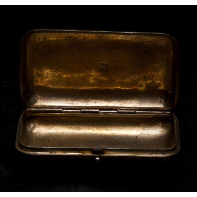 Silver Tobacco Can with View of Constantinople Istanbul, 1800s For Sale - Image 3 of 5