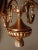 Gold Italian 6-Light Chandelier by Oscar Torlasco, 1960s For Sale - Image 8 of 16
