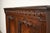 Berkey & Gay Style Antique Chippendale Carved Walnut and Burl Wood Bookcase or Bar Cabinet, Circa 1920s For Sale - Image 10 of 18