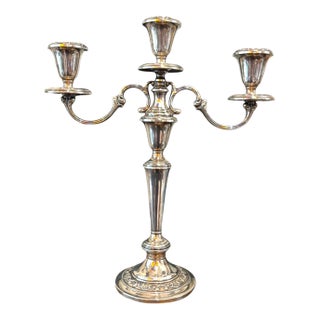 1970s Gorham Silver Candle Holders For Sale