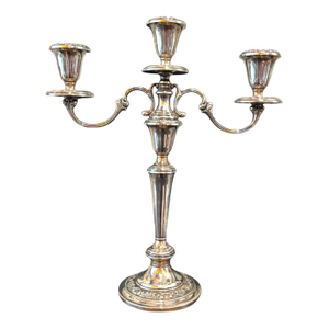 1970s Gorham Silver Candle Holders