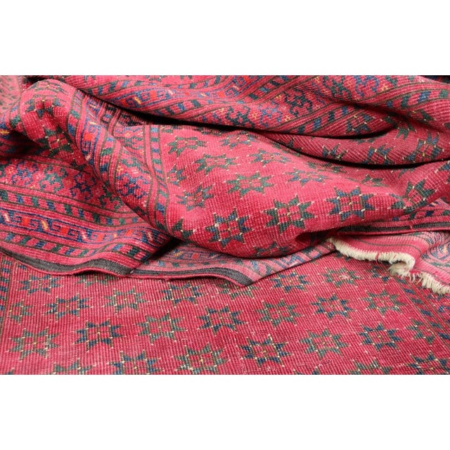 Large Antique Hand-Knotted Tekke Rug, 1890s For Sale - Image 13 of 18