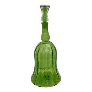 Vintage Brilliant Green Decanter, Design by Joel Philip Myers, Design #6934