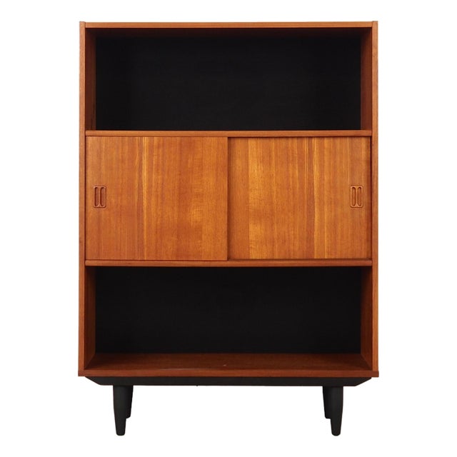 Danish Teak Bookcase, Denmark, 1970s For Sale