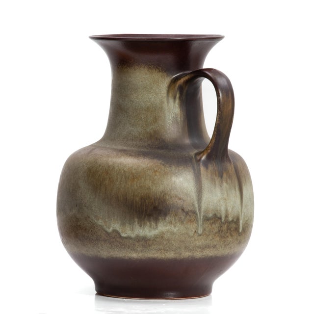 Ceramic 715 1960s Mid Century Floor Vase Earth Tone Steuler Keramik East Germany For Sale - Image 7 of 13