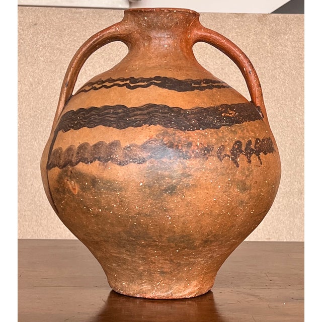 Rare red pitcher ‘cantaro’ from Calanda, Aragon-Zaragoza area of Spain, circa 1750 a rare piece from a Private collection....