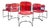 Vintage Dining Chairs from Cidue, 1970s, Set of 6 For Sale